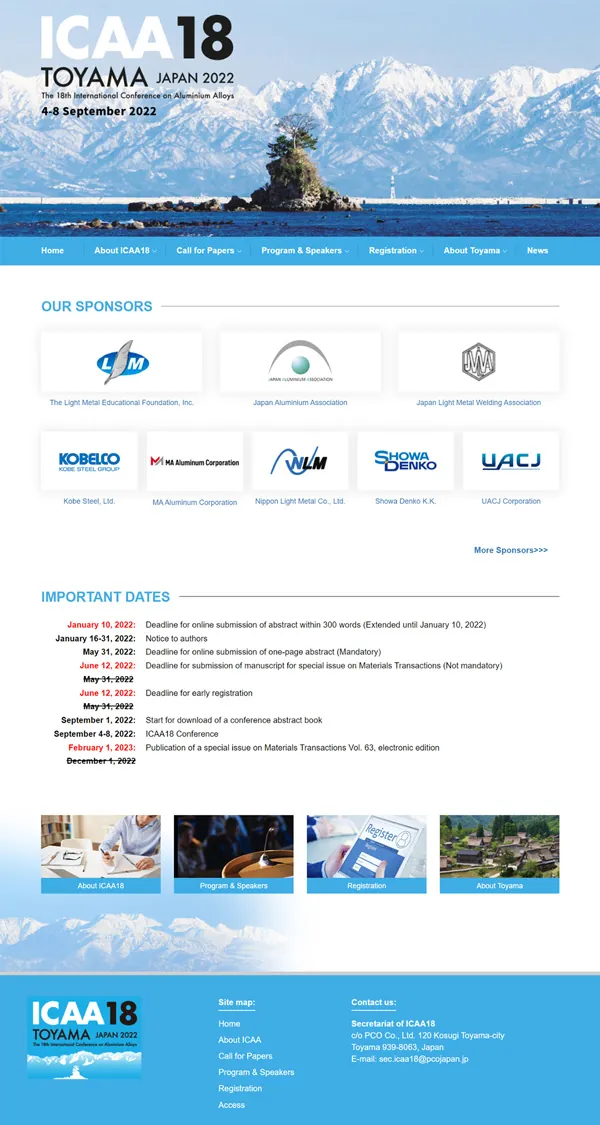 DokoLink ICAA18 Academic Conference